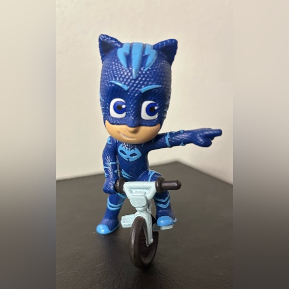PJ Masks Collectible Figure Set of 4 Catboy Owlet Gekko Night Ninja Power Owlete - Picture 3 of 8